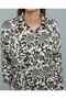 Patterned Shirt With Classic Collar And 3/4 Sleeves - 6