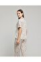 Women'S Beige Printed Pyjama Set - 4