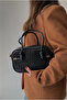 Women's Hand and Shoulder Bag BLACK - 2