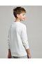 Printed T-Shirt With Crew Neck And Long Sleeves - 4