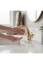 Gold Vintage Lavabo Armatür Classic Design Brass Material Special Series Lavabo Bataryası - 4