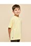 Textured T-Shirt With Henley Neck And Short Sleeves - 3