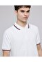 Contrast Tipping Polo T-Shirt With Short Sleeves - 5