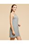 Lace Trim Nightdress With V-Neck - 3