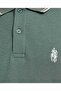 Logo Embroidered Polo T-Shirt With Short Sleeves - 7