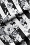 Modern Striped and Floral Patterned Cotton Lined Thick Rashel Upholstery Fabric 140cm Width (Fbr 100) - 3