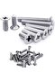 Stainless Steel Phillips Round Head Machine Screws 3.5×60mm Multipurpose 100PCS - 3