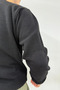 Men's Crew Neck Regular Fit Cut Honeycomb Pattern Sweater - 3