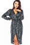 - Rochie A399 - Grafit - 2