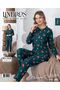 Pajama Set Green Christmas Patterned Stylish Pajama Set Will Make You Feel Comfortable and Relaxed - 2