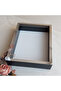 إطار صور LED بتصميم عميق على شكل صندوق ورد مقاس 30×40 سم! إطار المرآة! - 2