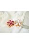 Tk013 Gold Flower Figured Clip Hair Clip - 2