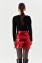 Asymmetrical Cut Boat Neck Body Black - 5