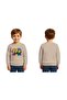 Unisex Minions Printed Children's Swaetshirt 3 Thread Raster