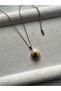 Yılancık Stone Steel Necklace Handmade