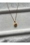Yılancık Stone Steel Necklace Handmade - 2