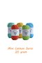 25 Gram Mini Cotton Series 100% Cotton Knitting Yarn 20 Pieces Punch and Amigurumi Yarn - 2