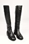 Laceless Zippered Jurdan Sole Genuine Leather Boots 334-2500 Women's Boots - 6