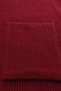 Women's Knitwear Ribbed Plus Size Seasonal Medium Thick Long Burgundy Mother Cardigan - 5