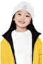 Huntrix Logo Printed Outdoor Foldable Beanie, Kpop Demon Hunters Themed Ribbed Knit Winter Hat - 3