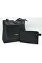 HORIZON Handcrafted Horizontal Tote Bag - Cross Stitch - 5