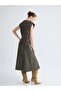 Lcw Vision Buy Zippered A-Line Leather-Look Skirt - 7