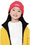 Huntrix Logo Printed Outdoor Foldable Beanie, Kpop Demon Hunters Themed Ribbed Knit Winter Hat - 3