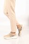 Lace-Up Eva Sole Genuine Leather Sneaker 101-8065-10 Women's Shoes - 3
