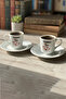 Teachers' Day Special Series: Turkish Coffee Cup Set for 2 People with Velvet Box
