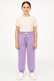 Girl's Oversized Pocket Sweatpants –Lilac-7374 - 5