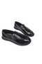Genuine Leather Black Patent Leather Women's Loafer Casual Classic Shoes