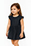 Kid's Denim High Sleeve Dress