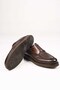 Laceless Elastic Eva Sole Genuine Leather Loafer 172-65114 Men's Shoes - 9