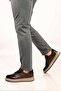 Lace-Up Eva Sole Genuine Leather Sneaker 172-64340 Men's Shoes - 3