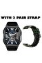 TW11 49 MM Smart Watch With Health Monitoring Bluetooth Calling and Multi Functional NFC - 6