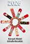 Set of 2 Christmas Stockings - Colorful Patterned Unisex Gift - 2