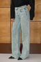 7937 Wide Leg Women's Jean Trousers - 4