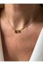 Stainless Steel Heart B Letter Katre Necklace - 2