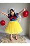 Girl's Cotton Princess Party Dress + Buckle