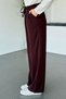 Package of Palazzo Pants Burgundy - 2