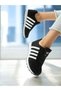 Women's Sneakers Comfortable Sole Orthopedic Lace-Up Lightweight Stretchy Odorless Walking Athletic Shoes
