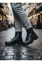 Makras 100% Genuine Leather Fur Warm Inner Lining Women's Winter Boots Shoes - 2