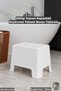 Strong Bathroom Stool with Non-Slip Base - Multi-Purpose Stool 200 kg