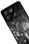 Pova 7 Matte Compatible Black Case – Soft Silicone, Protective, Shock-Absorbing Cover - 2