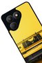 Pova 7 Matte Compatible Black Case – Soft Silicone, Protective, Shock-Absorbing Cover - 2