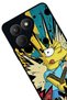 Pova 7 Matte Compatible Black Case – Soft Silicone, Protective, Shock-Absorbing Cover - 2