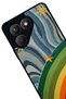 Pova 7 Matte Compatible Black Case – Soft Silicone, Protective, Shock-Absorbing Cover - 2