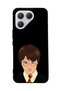 Pova 7 Pro Matte Compatible Black Case – Soft Silicone, Protective, Shock-Absorbing Cover