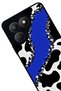 Pova 7 Matte Compatible Black Case – Soft Silicone, Protective, Shock-Absorbing Cover - 2