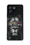 Pova 7 Matte Compatible Black Case – Soft Silicone, Protective, Shock-Absorbing Cover